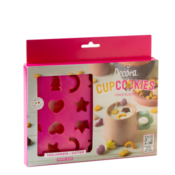 Mini Milk Cup Cookie Cutter - Princess